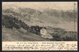 Vevey-Pélerin, Hotel Belvédère Baumar