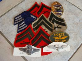 Lot armée américaine (anciens)