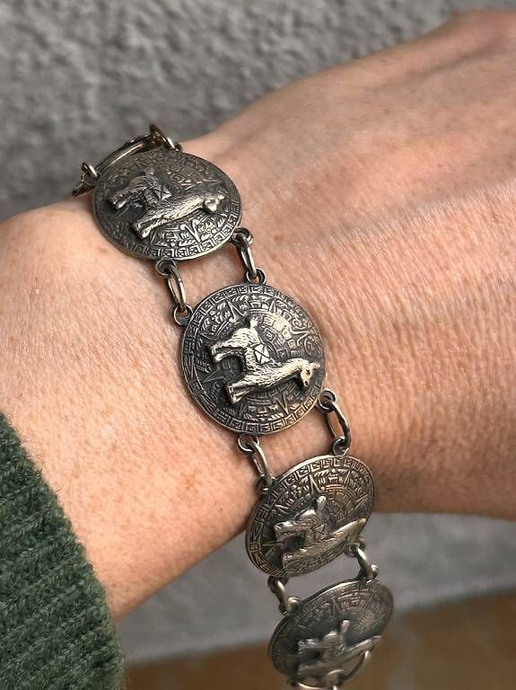 Armbänder & -reifen: Silber Armband LAMA (18.5 cm) – Gebraucht aus Basel von bellespirit 2