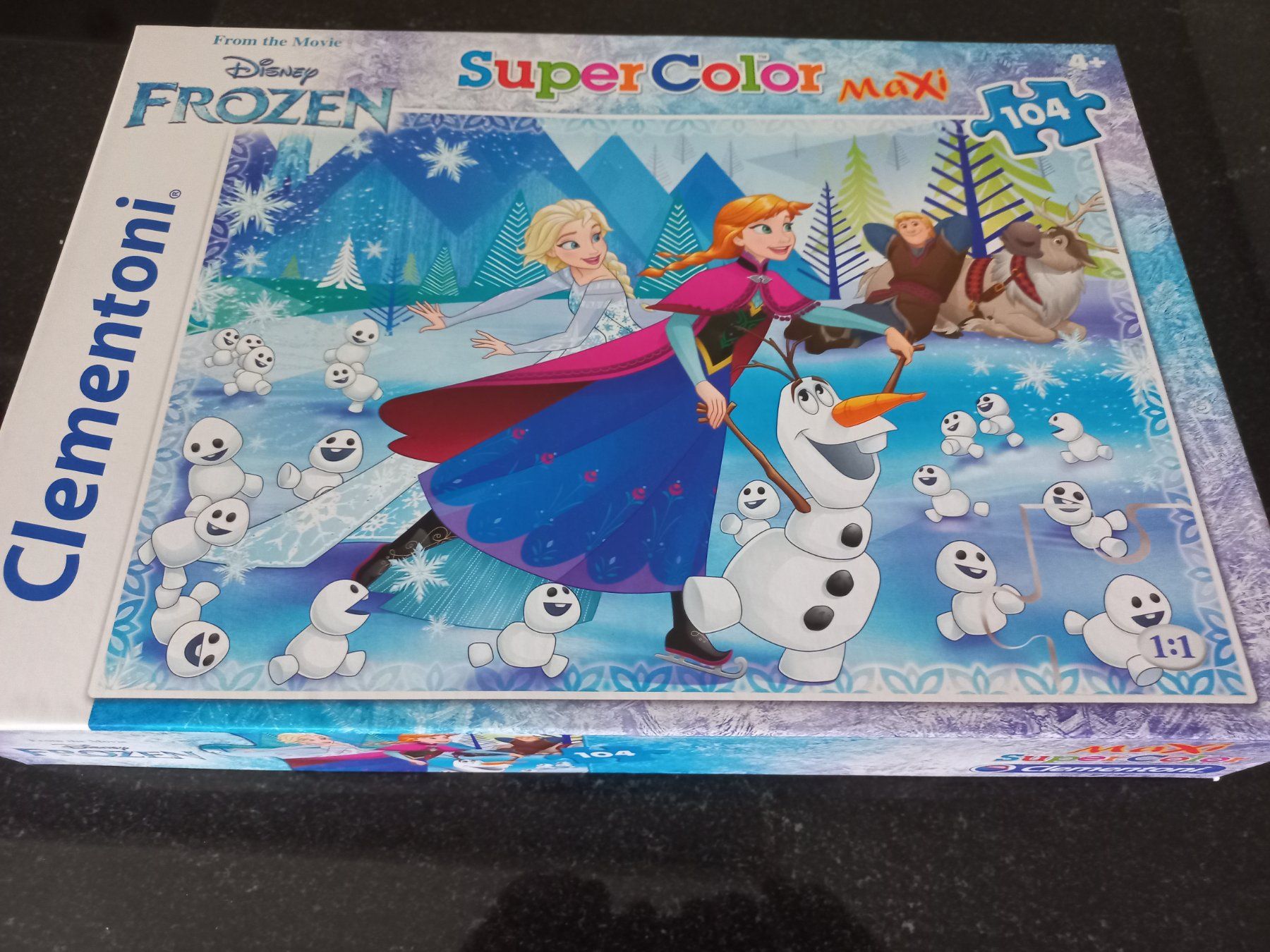 Disney Puzzle: Frozen Disney Puzzle 104 grosse Teile – Usato da Rüthi (Rheintal) venduto da topseller2026