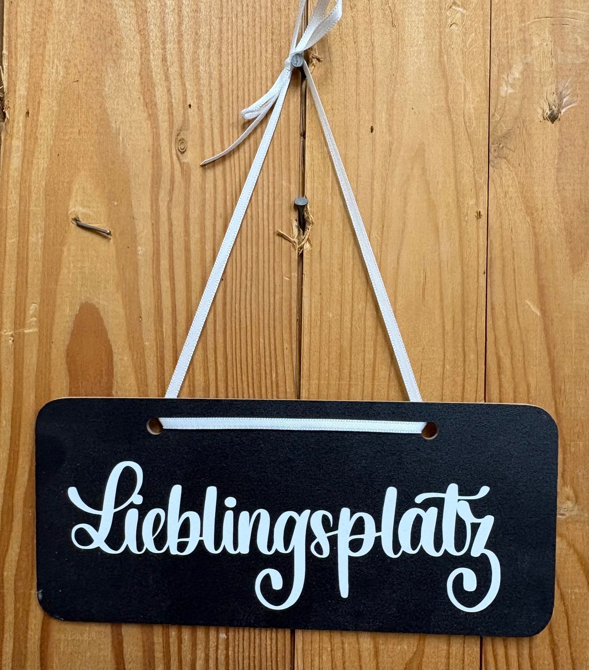 Insegne: Shabby - Holzschild Lieblingsplatz – Nuovo (secondo la descrizione) da Kesswil venduto da Nicole220870 1
