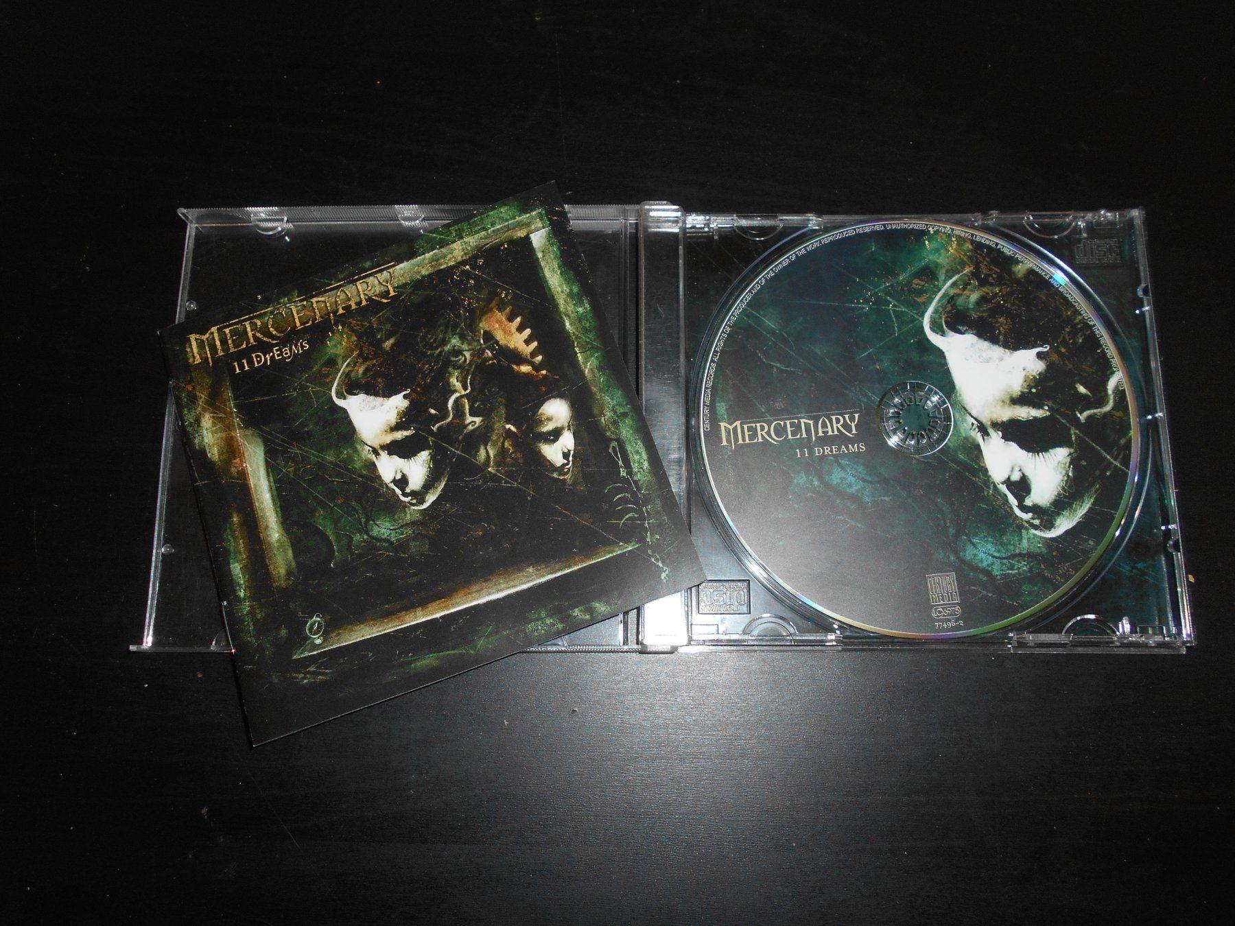 CD: Mercenary – 11 Dreams / 2004 – Usato da Aarberg venduto da witchhunter01