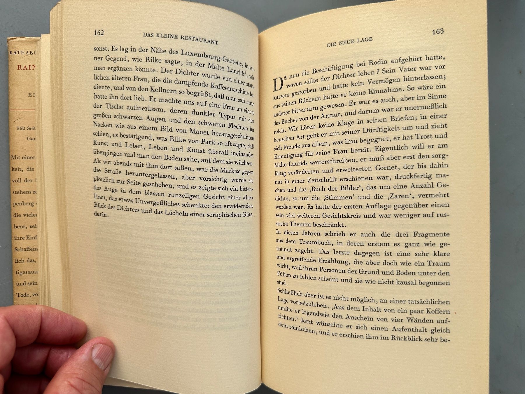 Libri: Katharina Kippenberg: Rainer Maria Rilke. Ein Beitrag. – Usato da Zürich venduto da allp 7