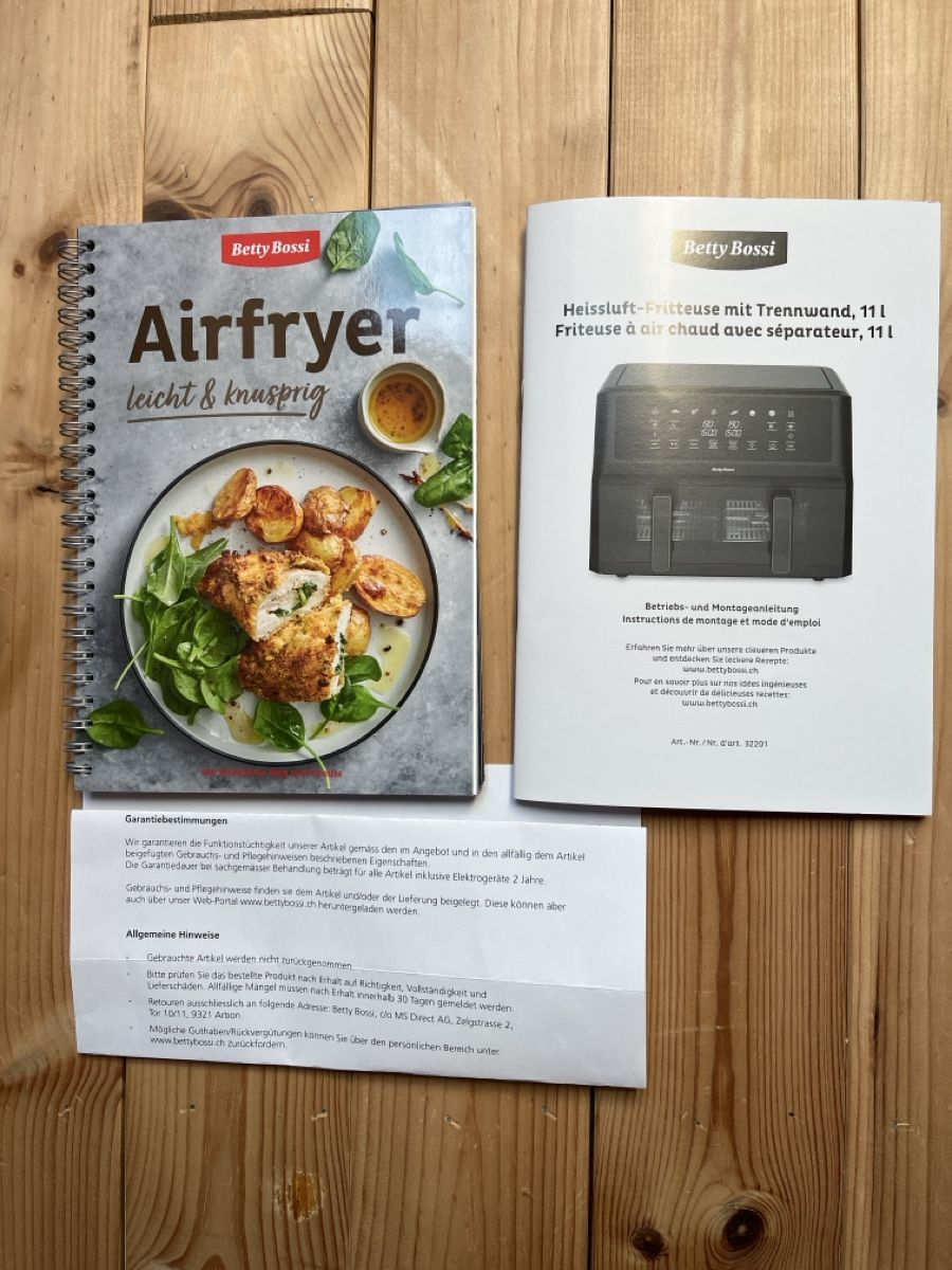 Betty Bossi Elettrodomestici da cucina: Airfryer-Fritteuse – Nuovo (secondo la descrizione) da Bärschwil venduto da yamaha022 2