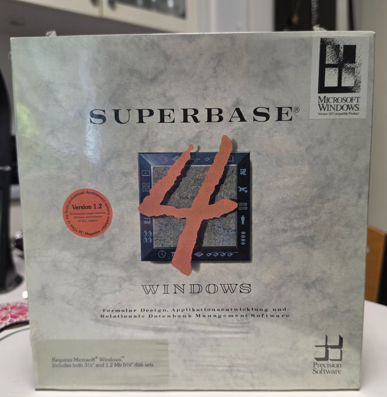 Software: Superbase 4 Windows Version 1.2 neuf – Neu und originalverpackt aus Martigny von denis.fournier