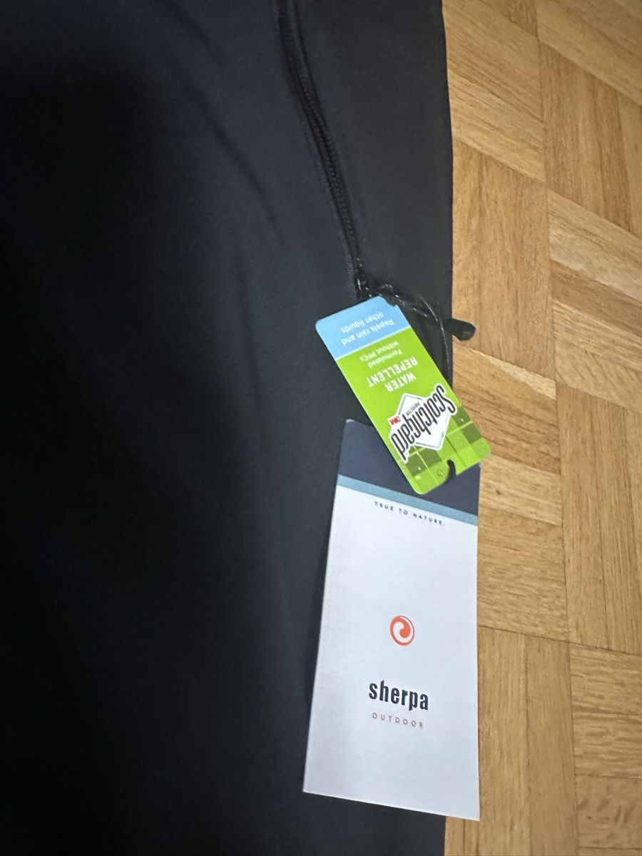 Sherpa Pantaloni: Sherpa Sunkoshi Herren Wander Softshellhose, Schwartz, L – Nuovo e nell'imballaggio originale da Neuchatel venduto da feta_ze 3