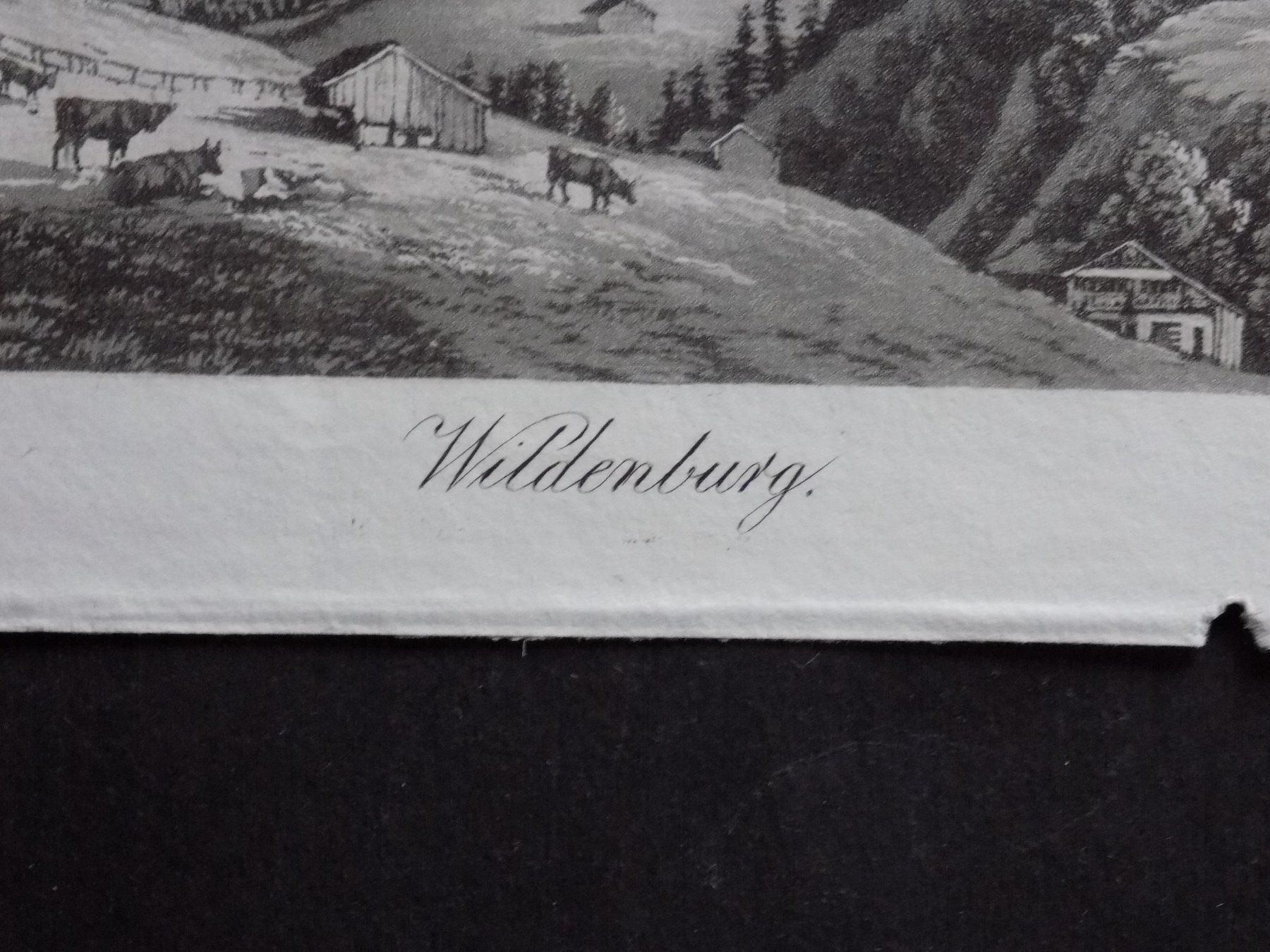 Incisioni: Wildenburg Wildhaus – Usato da Risch venduto da Rischli15 3