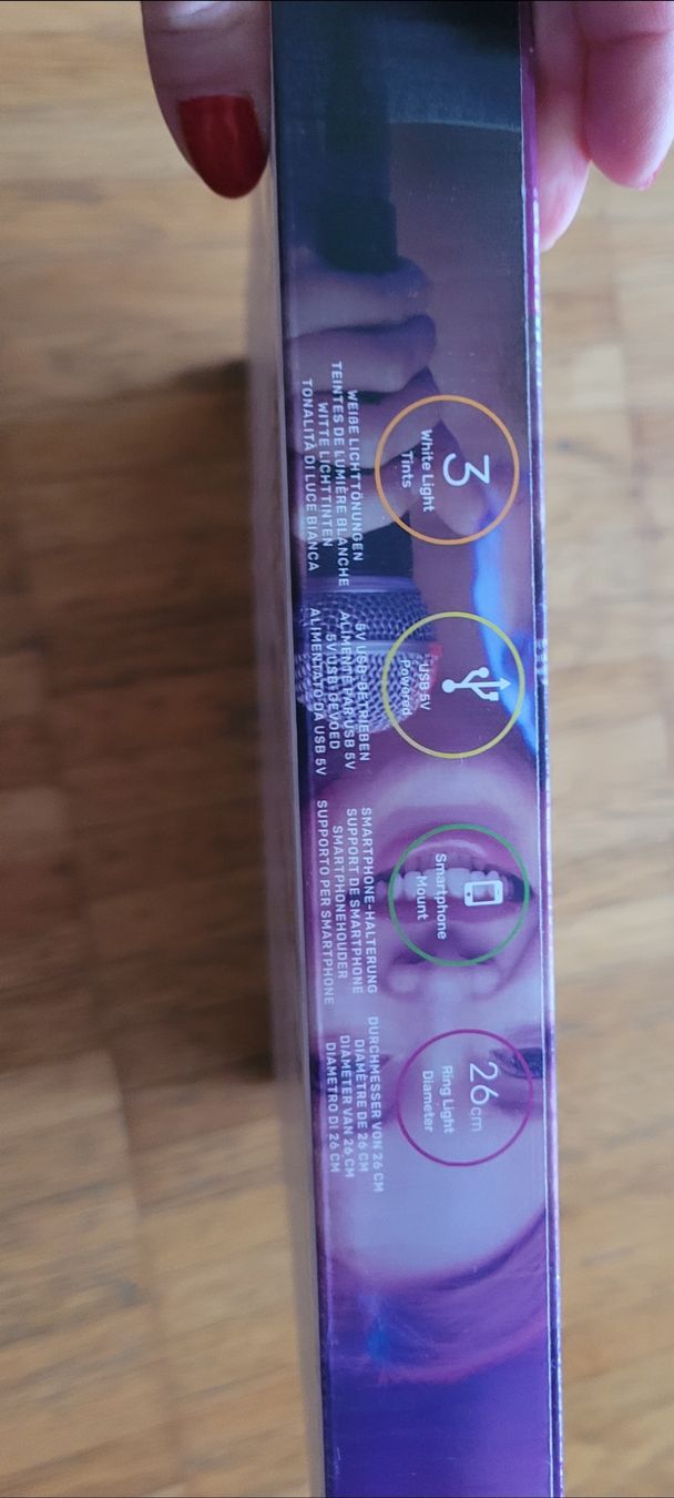 Lampade: Selfie Ring LED Licht mit Stativ und Handyhalterung – Nuovo e nell'imballaggio originale da Emmenbrücke venduto da gatasalvache 2