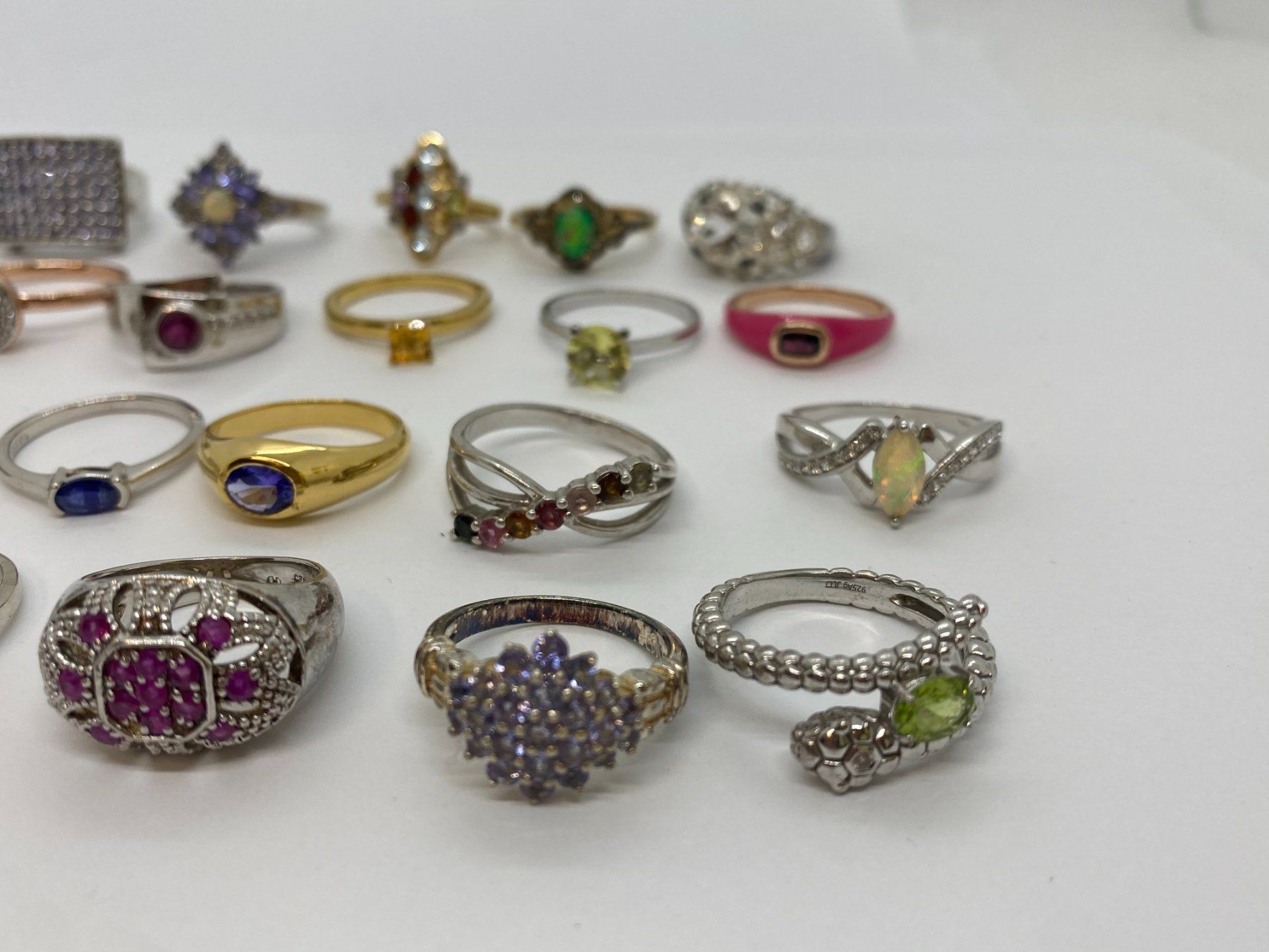 Altri gioielli: LOT Silber-Ringe /i416 – Usato da Bern venduto da JMsoehne1987 1