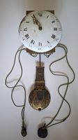 Antike Wanduhr. Messing. "LEPAUTE A PARIS“. ca 1740.