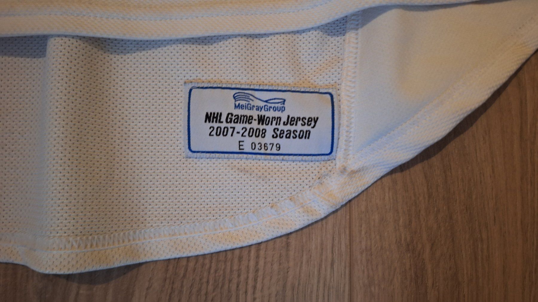 Reebok Leibchen & Hosen: MARTIN GERBER GAME WORN JERSEY OTTAWA SENATORS 2007 - 2008 – Gebraucht aus Vufflens-la-Ville von ClaudeGiroux1974 2