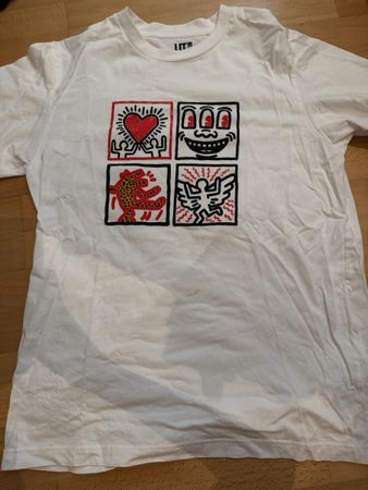 Uniqlo x Keith Haring Tshirt Gr. M weiss