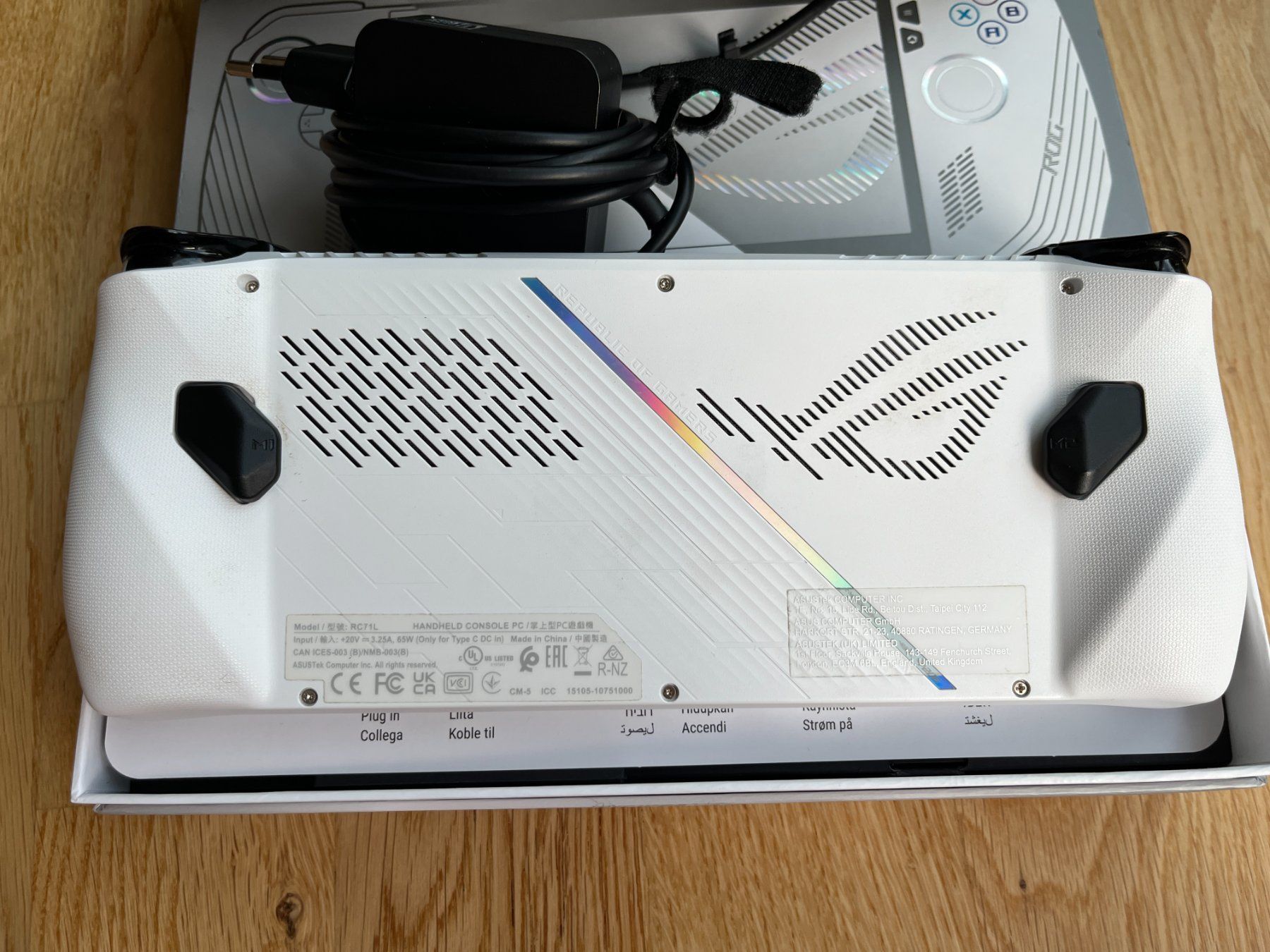 Asus Console: Asus Rog Ally Z1 Extreme – Usato da Meilen venduto da weedali 3