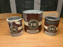 Farrow & Ball Farbe: Slipper Satin Flat Eggshell + Primer