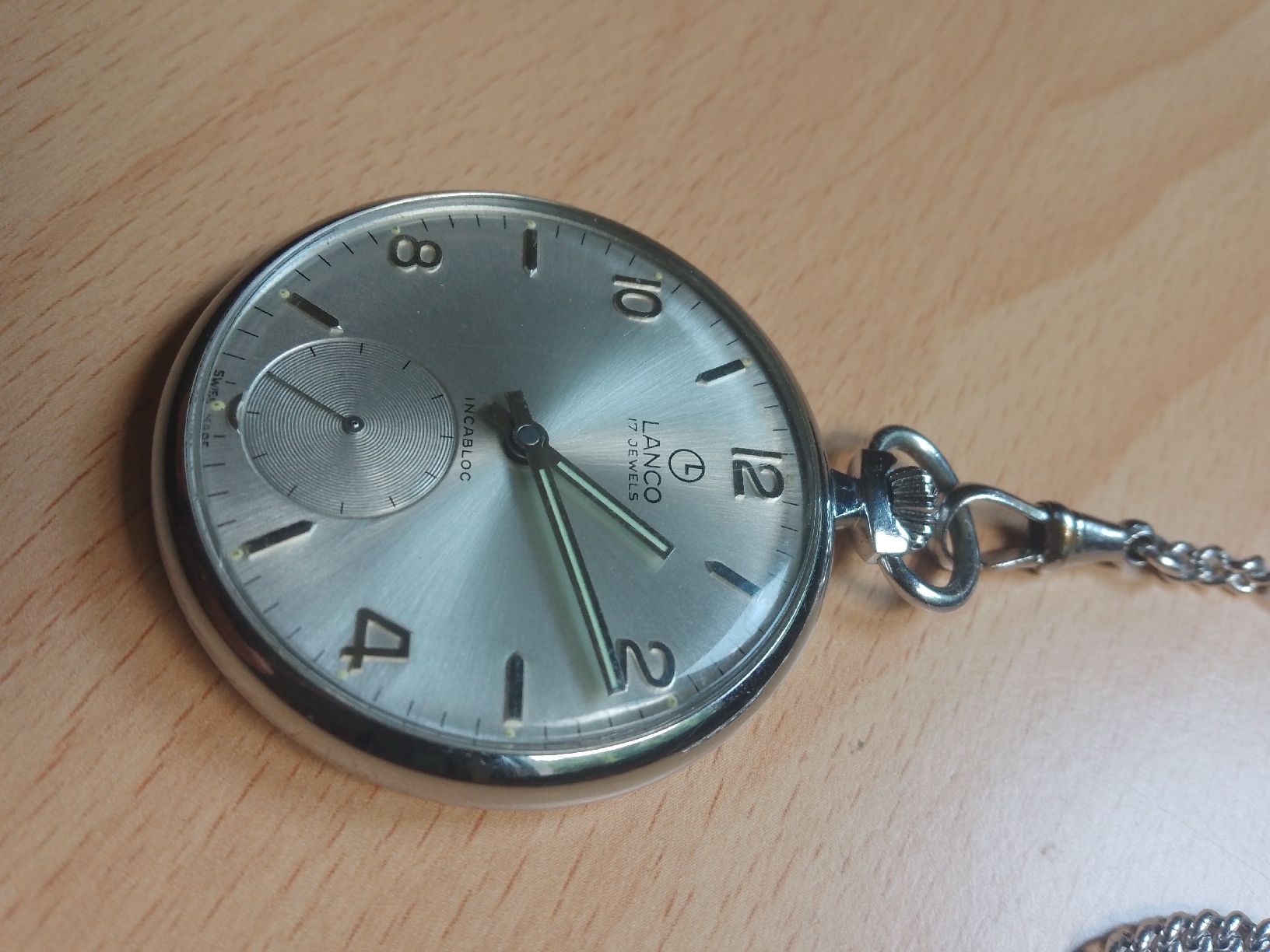 Lanco Orologi: Lanco Handaufzug 44mm läuft  – Usato da Agno venduto da sam2608 2