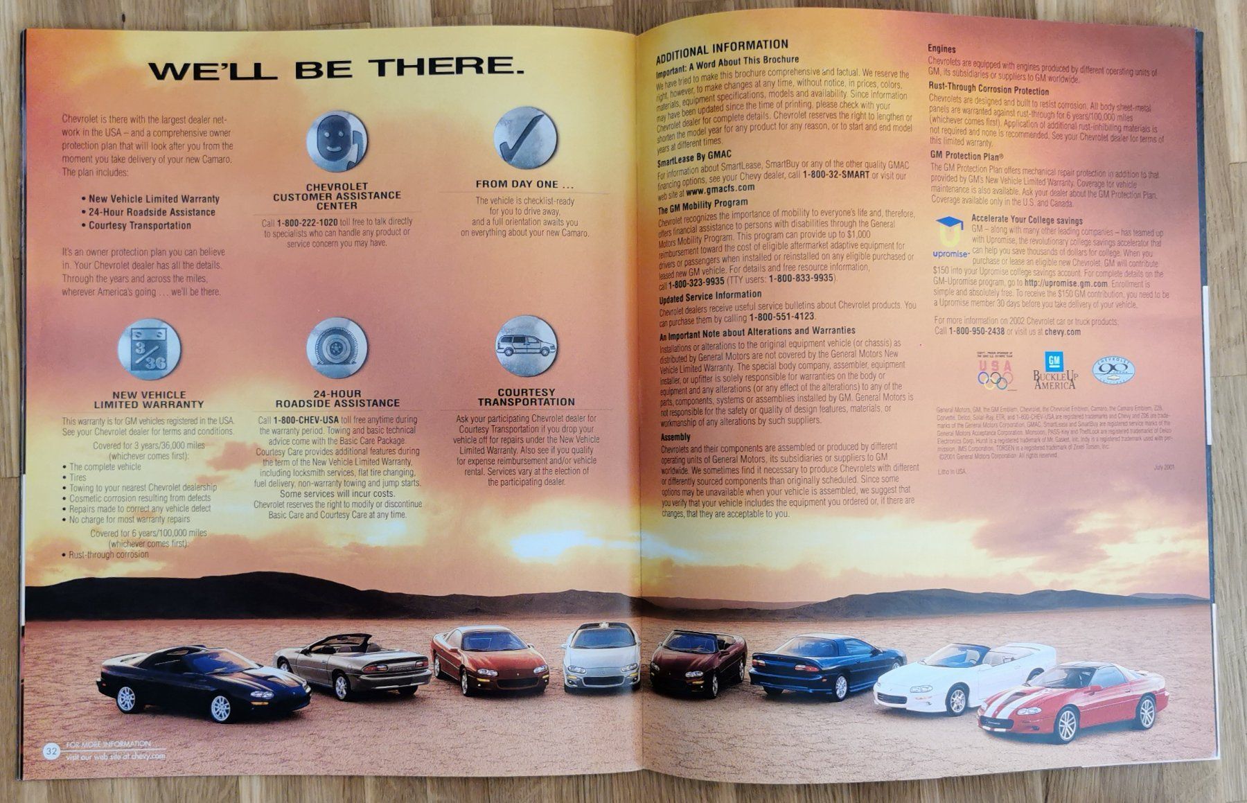 Chevrolet Documenti: CAMARO Chevrolet GM 2002 – Nuovo (secondo la descrizione) da huenenberg venduto da Suizofelize 6