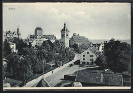 Arbon, Strassenpartie aus der Vogelschau