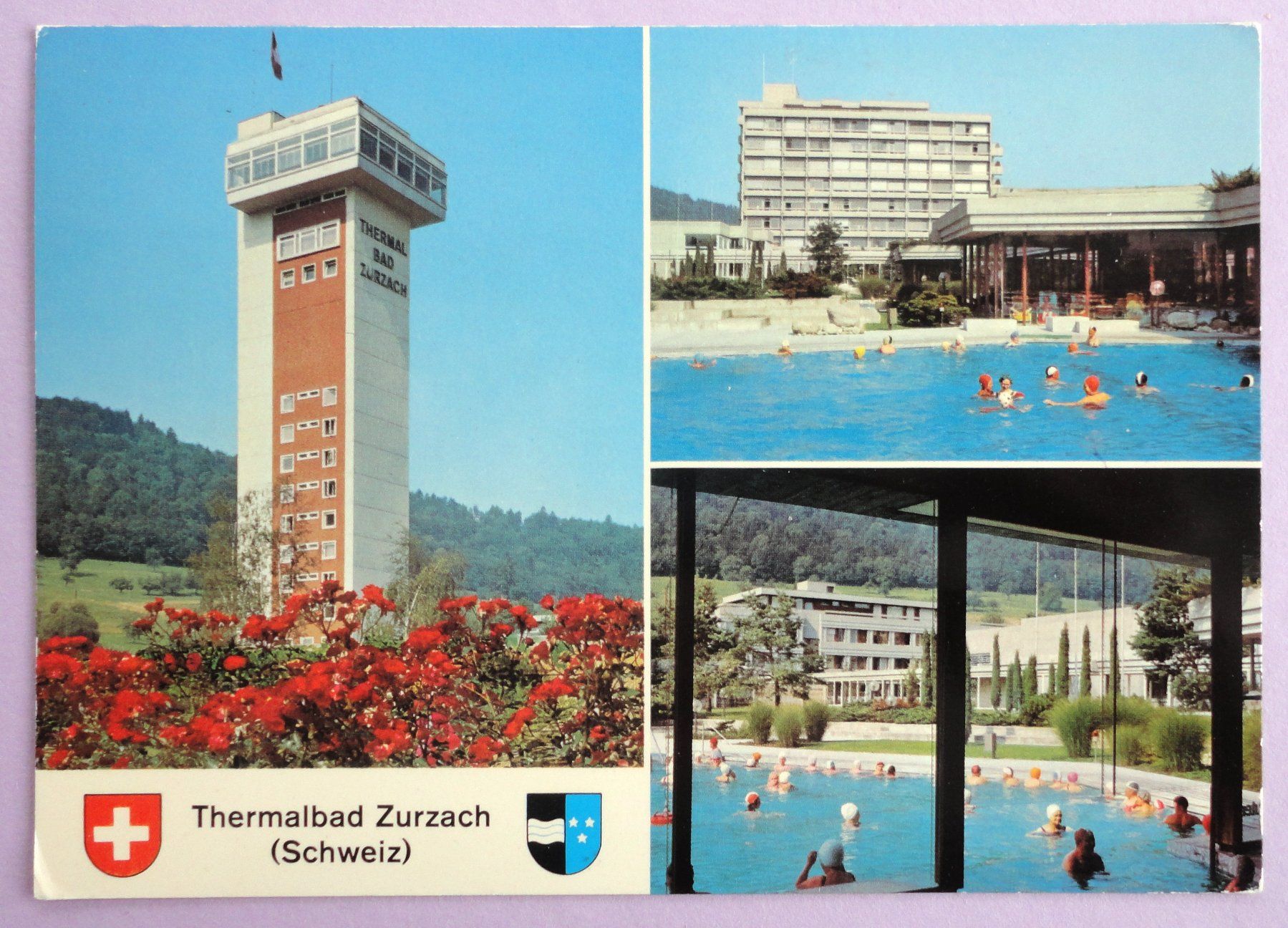 Cartoline postali: Thermalbad Zurzach – Usato da Fétigny venduto da Billy2miny