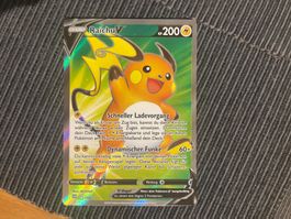 Pokemon Raichu V Brilliant Stars DE near Mint