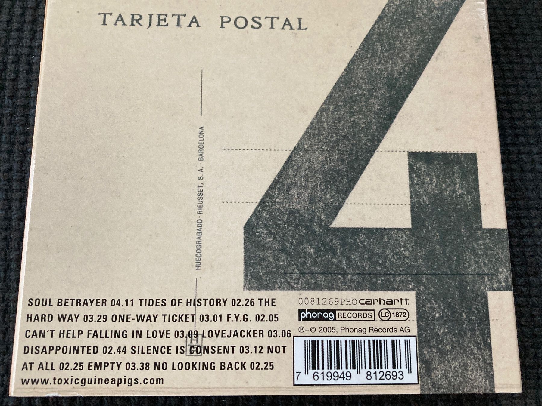 CD: CD, Toxic Guinea Pigs, Vol. 4, Punk – Usato da Baden venduto da Yoyo1 1