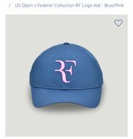 US Open Federer Collection RF Logo hat