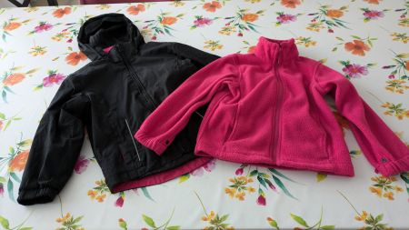 Kinder Wander Jacke 2 in 1 - 110/116
