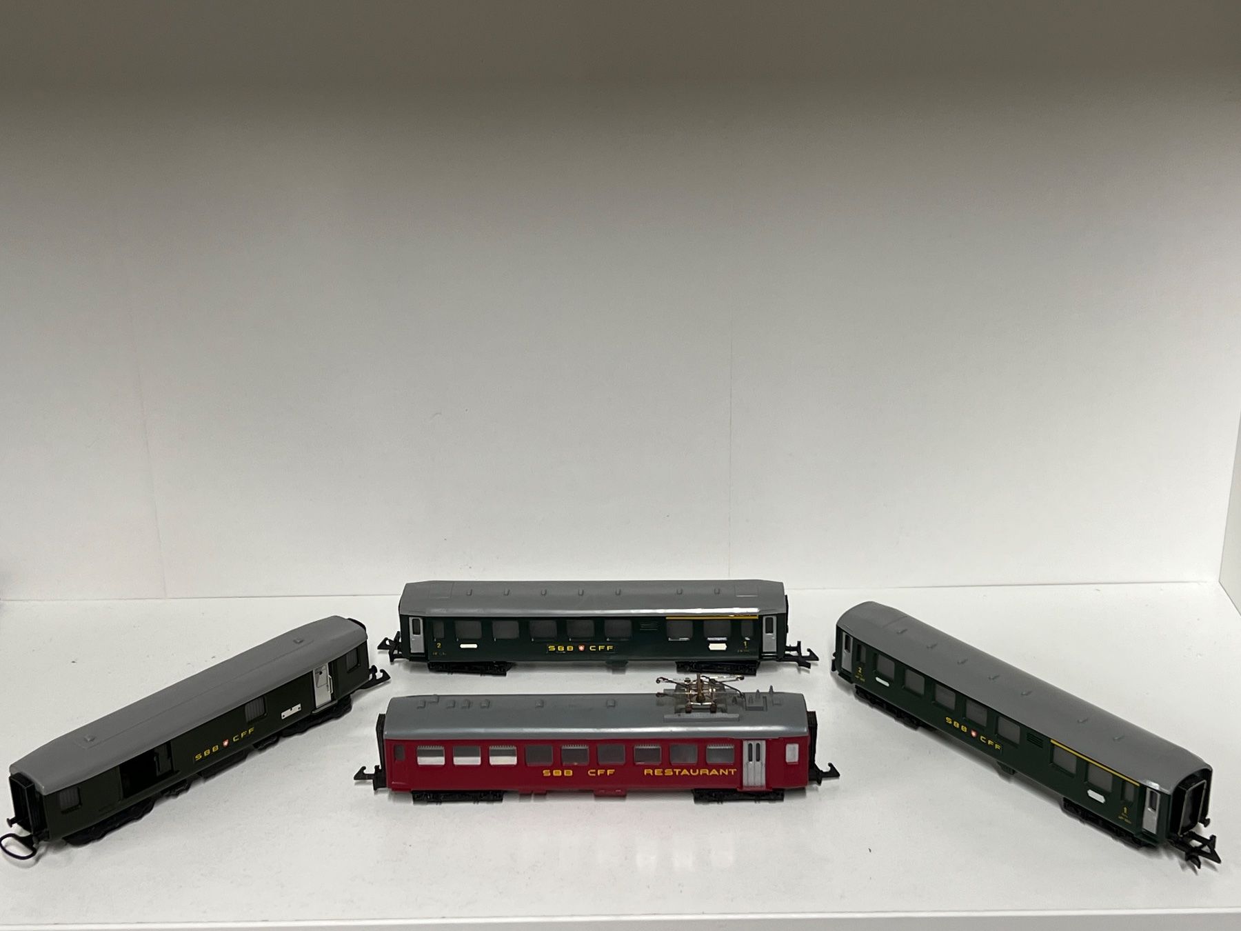 Wesa Modellini di ferrovie: Konvolut Wesa SBB CFF – Usato da Geroldswil venduto da TopTrain54