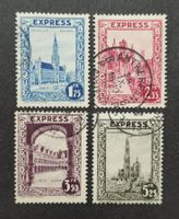 Belgien 1929-32, Express, gestempelte