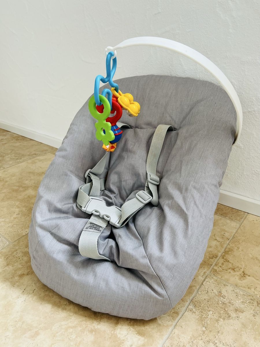 Stokke Seggioloni: Stokke Tripp Trapp Newborn Set, grau – Usato da Oberwil-Lieli venduto da luc_n7th 1