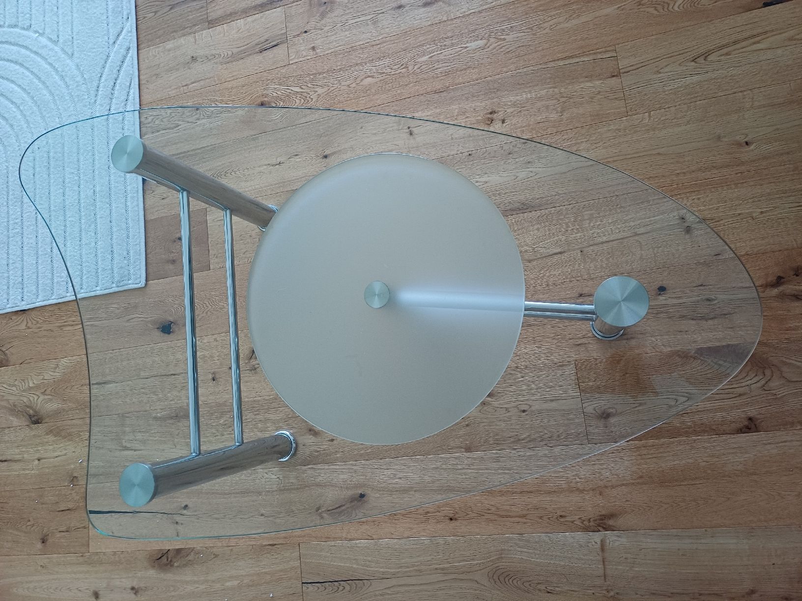 Tavoli: Salontisch/Fernsehtisch aus Glas – Usato da Schötz venduto da bruescher01 1