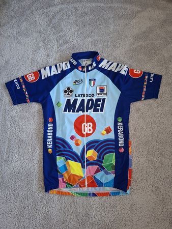 Maillot Cyclisme Sportful Mapei Latexco Année 1995 vintage 