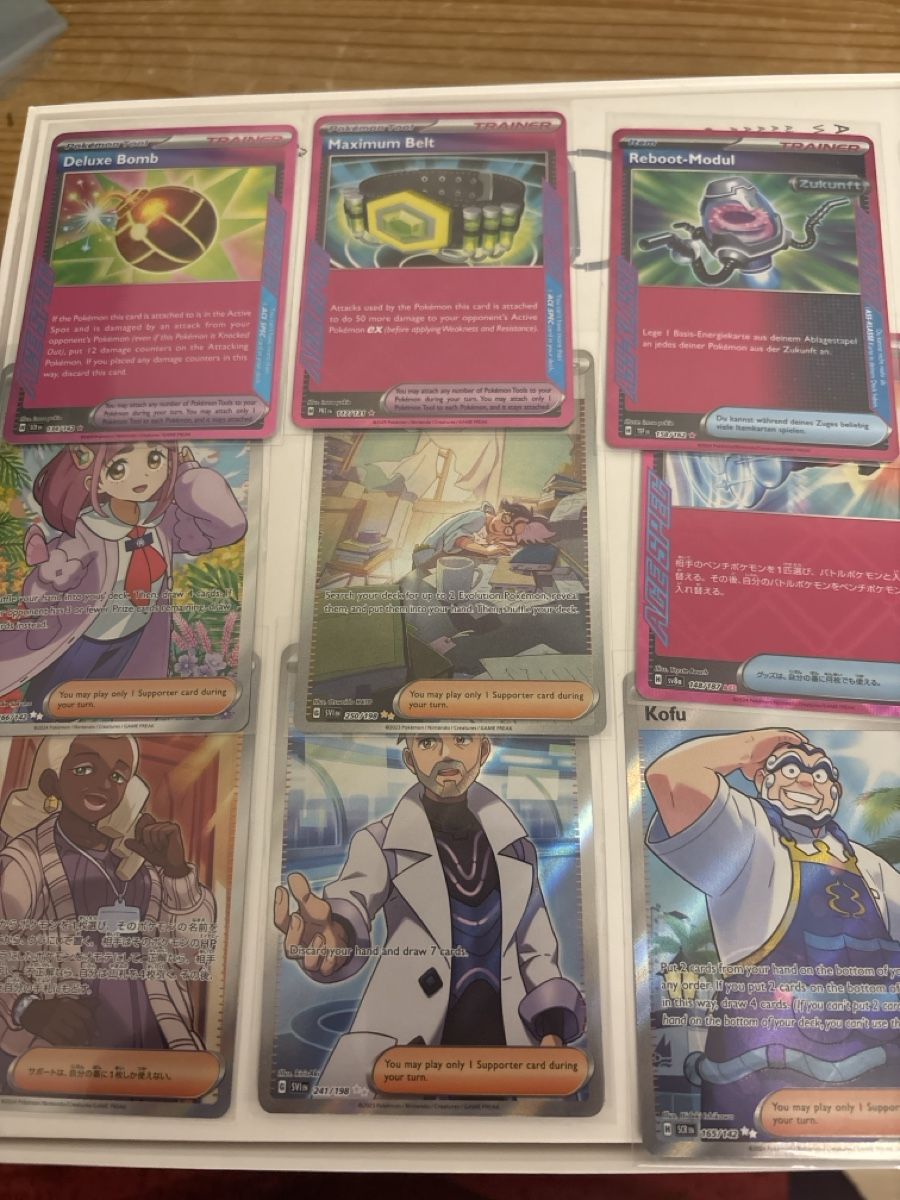 Pokémon Carte collezionabili: Pokemon Trainer Karten – Nuovo (secondo la descrizione) da Burgdorf venduto da Safak_o7