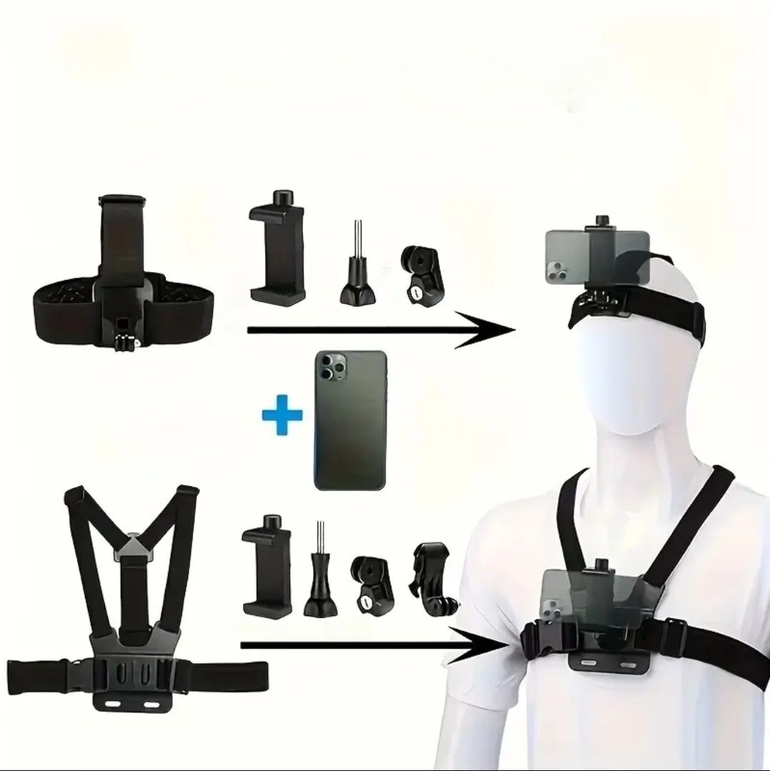 Action Cam: 6-teiliges Handyhalterungs-Kamera-Set – Neu und originalverpackt aus Triengen von TheBigBoss 1