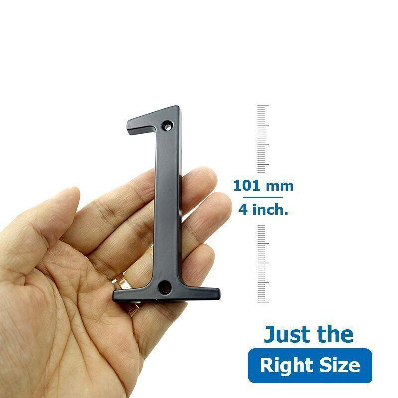 Insegne: 101mm Moderne Hausnummer – Nuovo e nell'imballaggio originale da Uerkheim venduto da Kaufoption 1