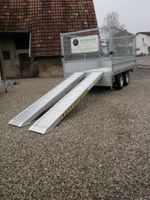 Aluminiumrampen 250x30cm ohne Rand