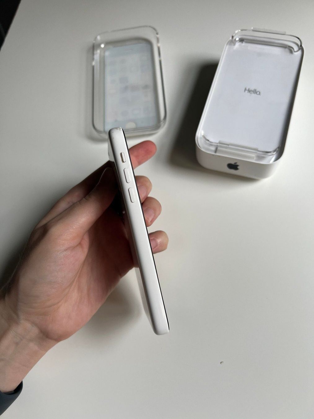 Apple Telefoni cellulari / Smartphones: iPhone 5C with box, white – Usato da Zürich venduto da cefanie 4