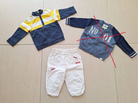 Lot d'habits garçons taille 74-80