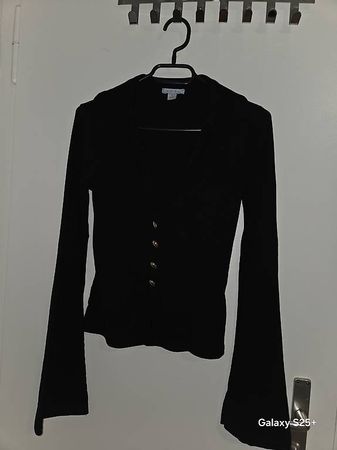 Bluse mit V-Ausschnitt 