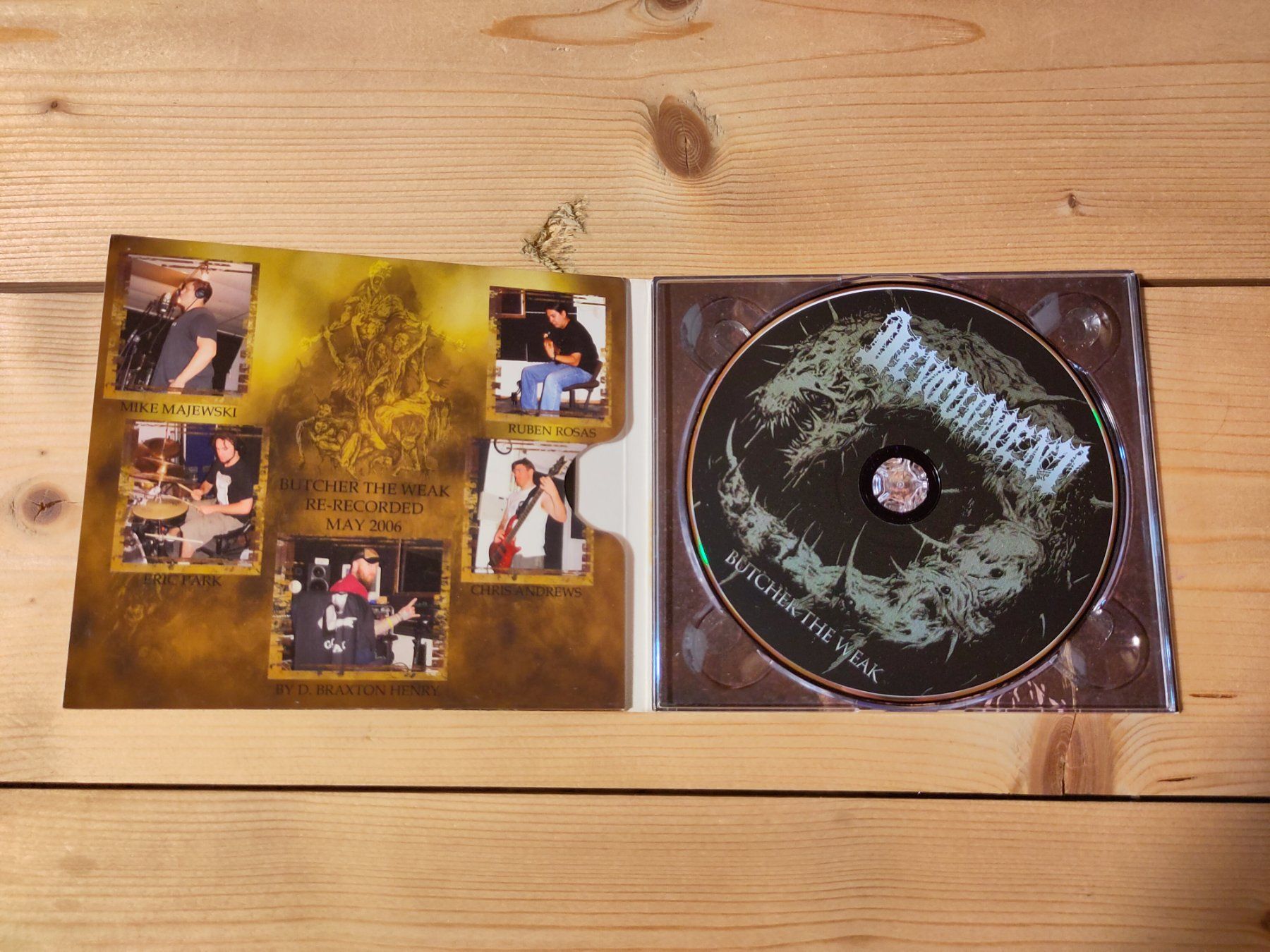 CDs: Devourment – Butcher The Weak – Gebraucht aus Wasterkingen von Palu17 1