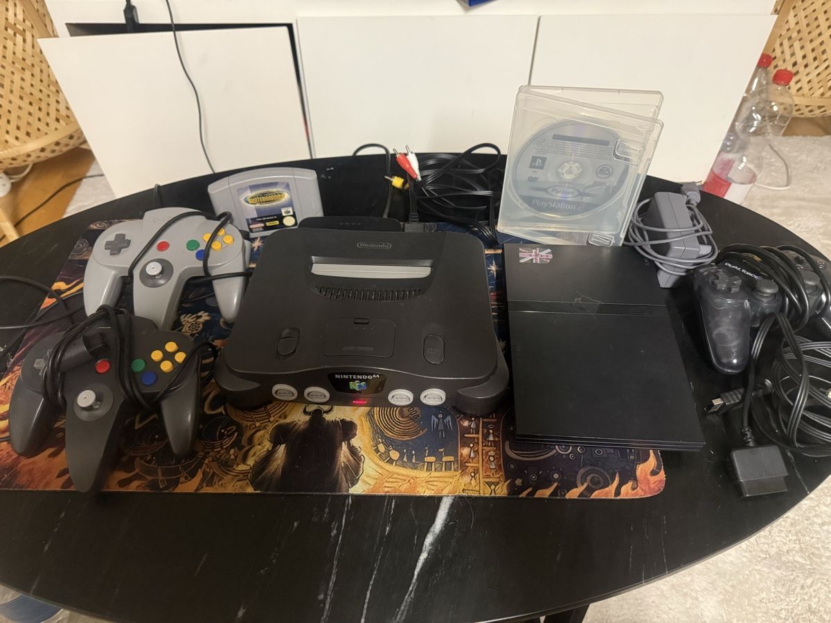Nintendo Console: Nintendo 64 Konsole und eine ps2 slim mit Controller – Usato da Müllheim Dorf venduto da gom_wv8k 6