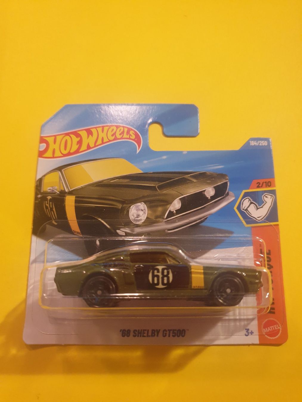 Hot Wheels Modellini d'auto: Hot Wheels '68 SHELBY GT500 – Nuovo e nell'imballaggio originale da Oftringen venduto da Rotor 2