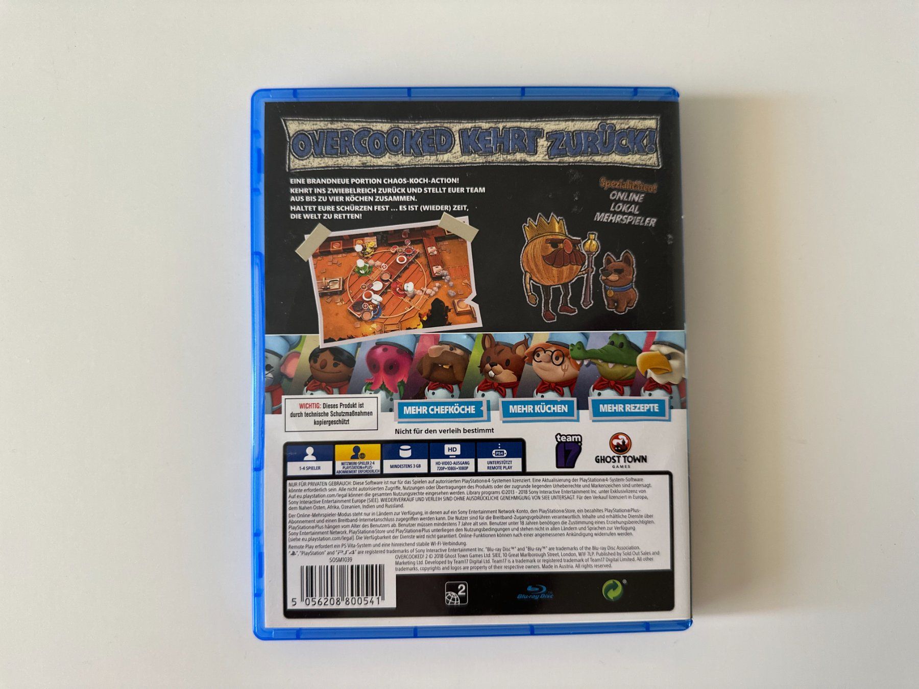 Sony Spiele: Overcooked 2, Sony Playstation 4, PS4, PS5 – Gebraucht aus Couvet von nay_prh5 2