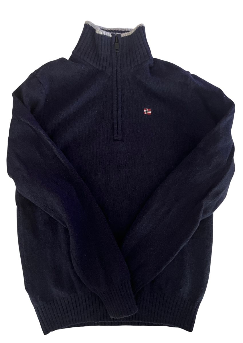 Napapijri Maglioni & Felpe: Napapijri Quarter-Zip Pullover S – Nuovo (secondo la descrizione) da Zürich venduto da Maher_