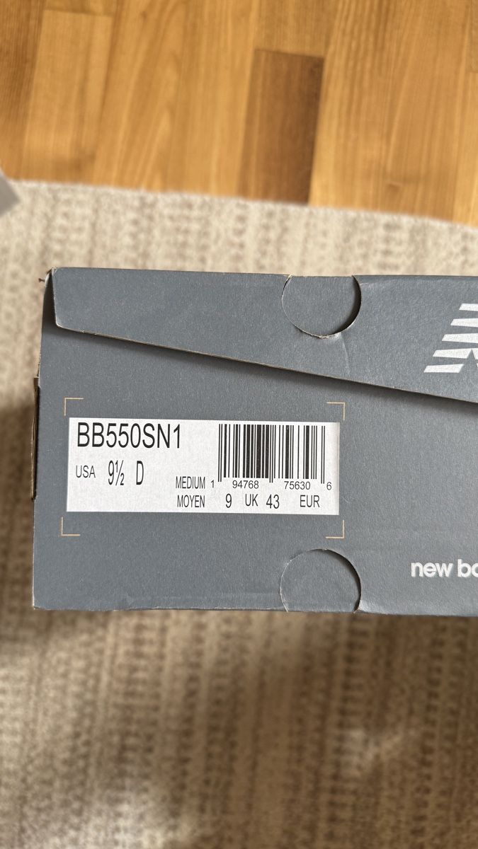 New Balance Scarpe da uomo: New Balance Sneaker 550 – Nuovo (secondo la descrizione) da Horgen venduto da Aron.zh 2
