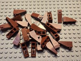 Lego 30x Dachstein 1x3 (4286) rotbraun