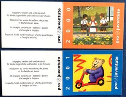 2000-2001 - Pro Juventute Markenheftchen ET