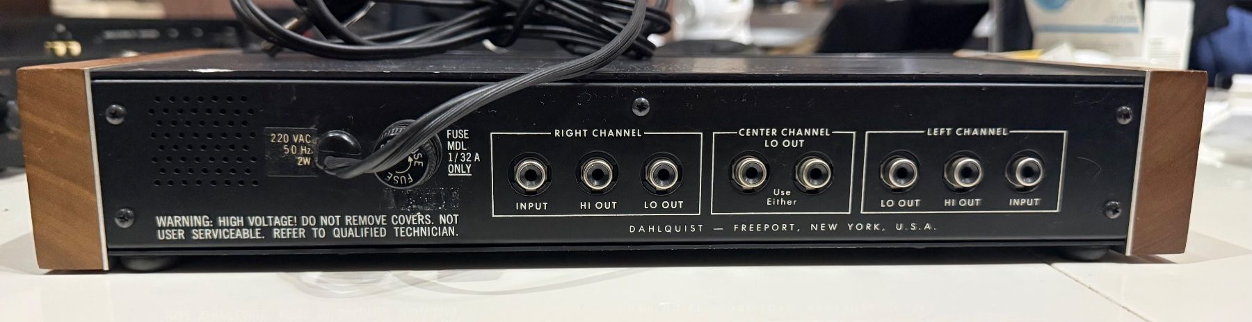 Equalizer: Dahlquist DQ-LP1 Vintage High-End – Gebraucht aus Schlieren von BT89 4