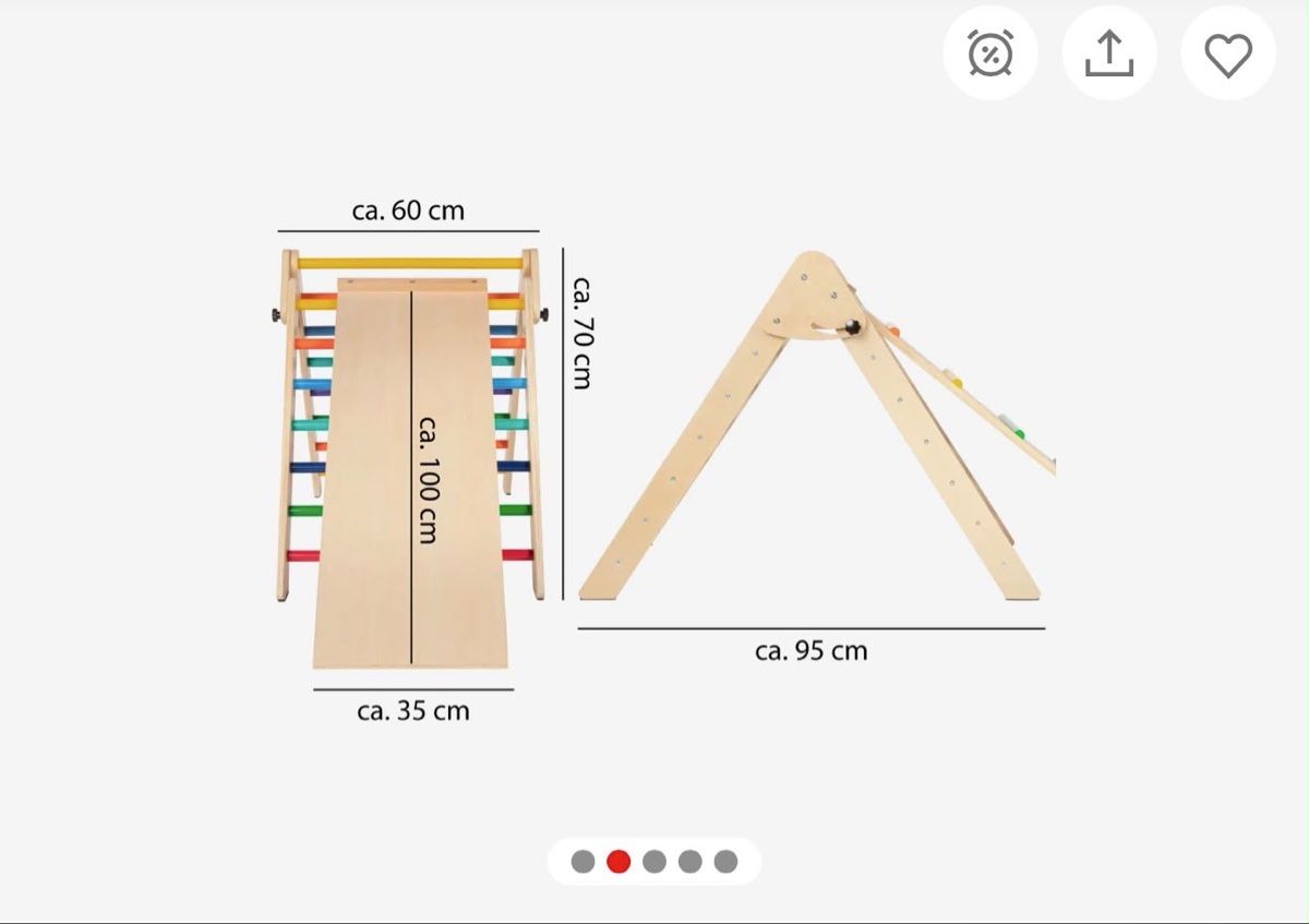 Giocattoli: Kletterdreieck mit Rutsche  – Usato da Zürich venduto da mstu08 3