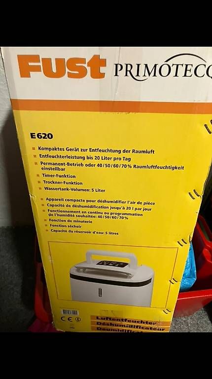 Luftentfeuchter: Entfeuchter Primotec E620 – Gebraucht aus Zürich von karin083 1