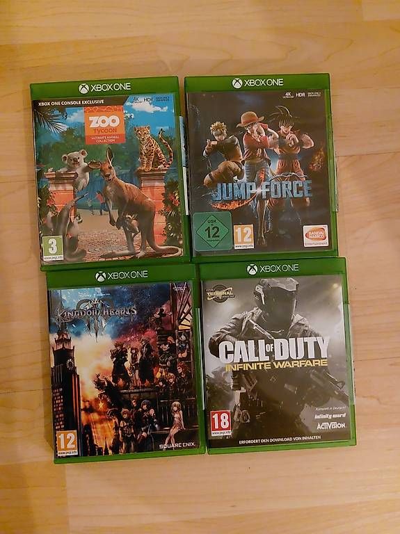 Jeux: 4 Xbox one Games – D'occasion à Biel/Bienne par big_hxr7